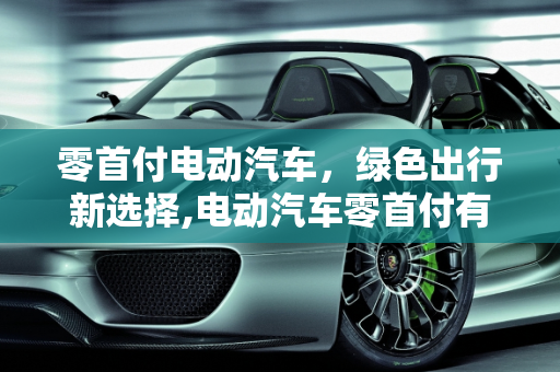零首付电动汽车，绿色出行新选择,电动汽车零首付有哪几款