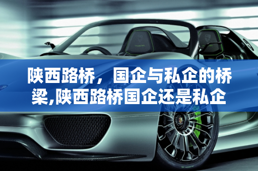 陕西路桥，国企与私企的桥梁,陕西路桥国企还是私企