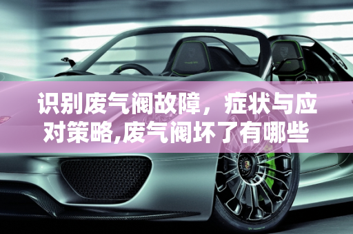 识别废气阀故障，症状与应对策略,废气阀坏了有哪些症状