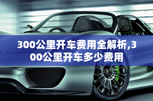 300公里开车费用全解析,300公里开车多少费用