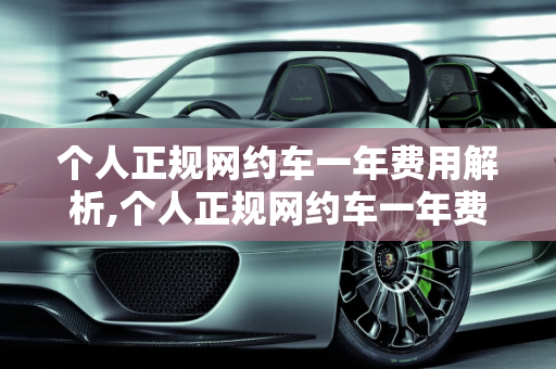 个人正规网约车一年费用解析,个人正规网约车一年费用
