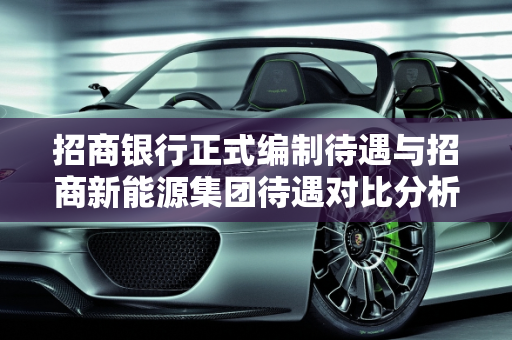 招商银行正式编制待遇与招商新能源集团待遇对比分析,招商银行正式编制待遇，招商新能源集团待遇