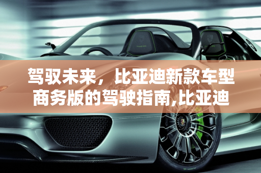 驾驭未来，比亚迪新款车型商务版的驾驶指南,比亚迪商务车怎么开，比亚迪新款车型商务版