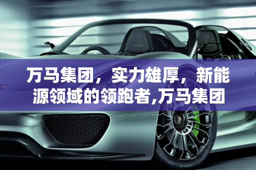 万马集团，实力雄厚，新能源领域的领跑者,万马集团有多少实力，万马新能源