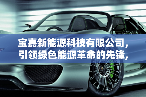 宝嘉新能源科技有限公司，引领绿色能源革命的先锋,宝嘉新能源科技有限公司怎么样