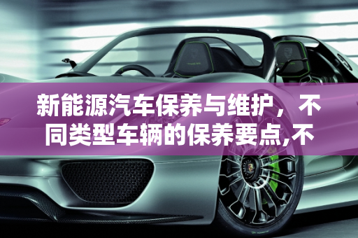 新能源汽车保养与维护，不同类型车辆的保养要点,不同类型的新能源汽车保养和维护要点，新能源汽车保养与维护