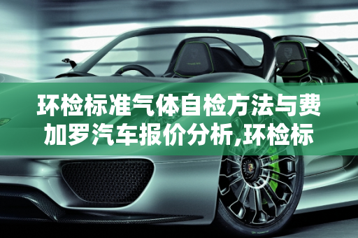 环检标准气体自检方法与费加罗汽车报价分析,环检标准气体自检有几种,费加罗汽车报价