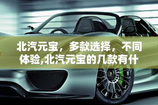 北汽元宝，多款选择，不同体验,北汽元宝的几款有什么区别