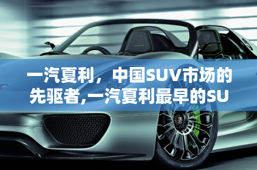 一汽夏利，中国SUV市场的先驱者,一汽夏利最早的SUV