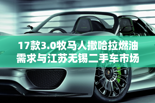 17款3.0牧马人撒哈拉燃油需求与江苏无锡二手车市场分析,17款3.0牧马人撒哈拉燃油需求,牧马人二手车 江苏无锡