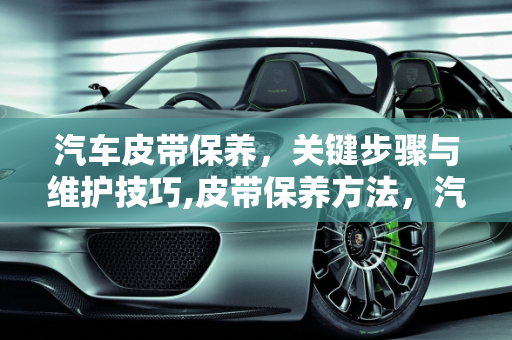 汽车皮带保养，关键步骤与维护技巧,皮带保养方法，汽车皮带保养